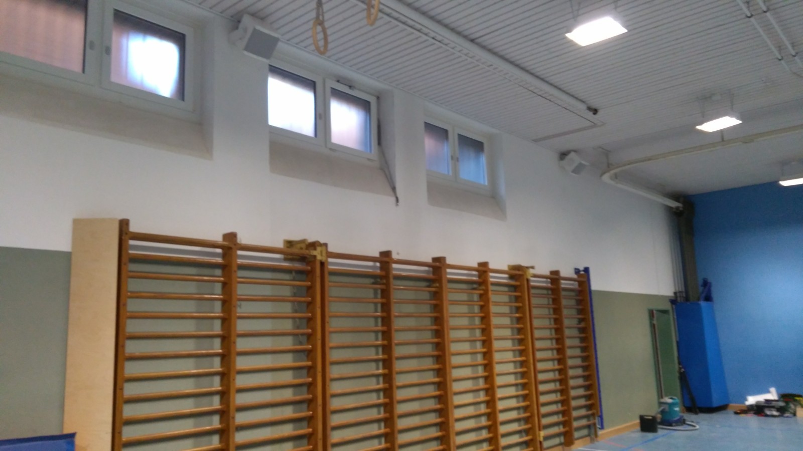 Beschallungsanlage Turnhalle Scheuerrain Birsfelden