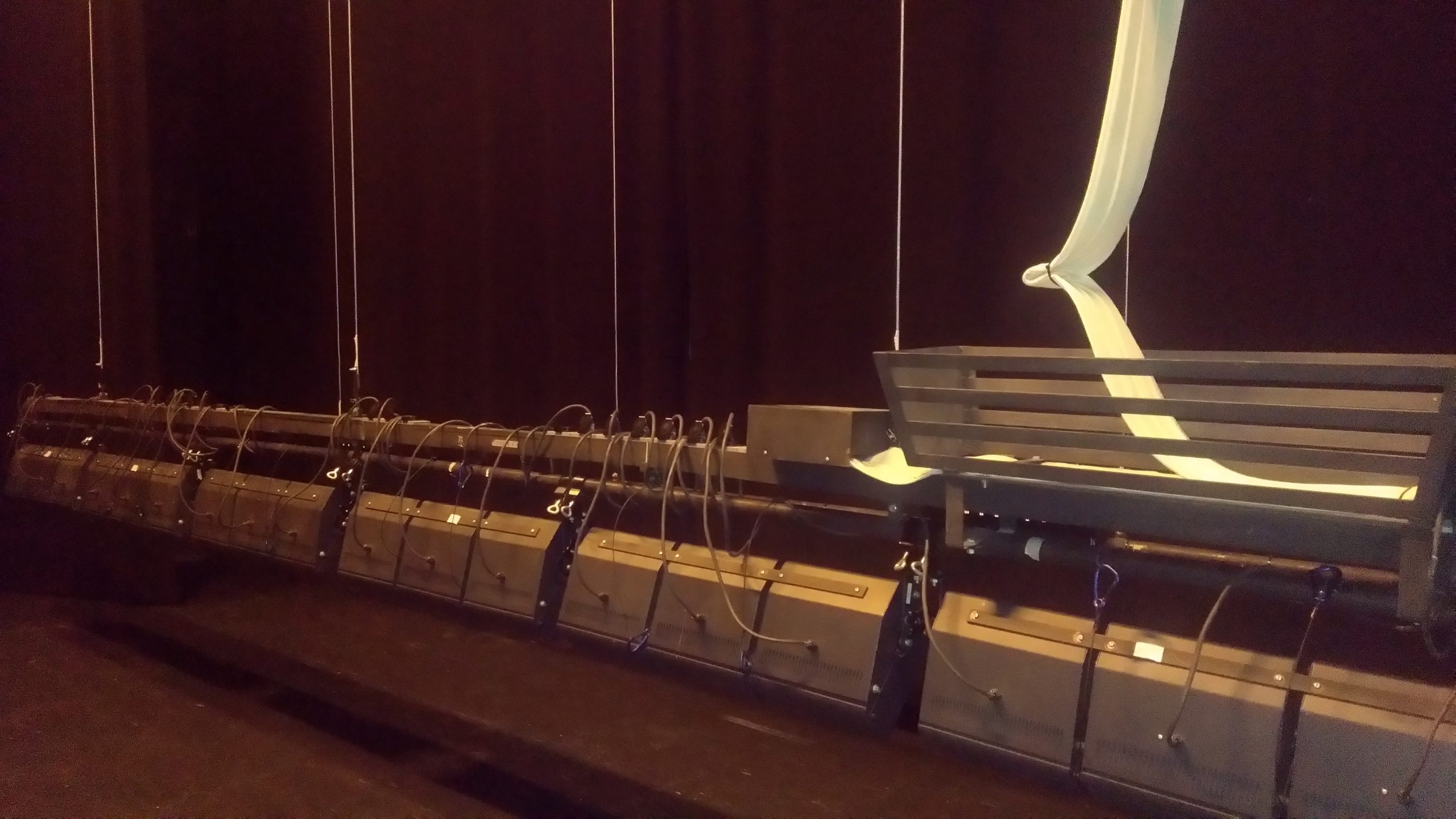 Umbau Horizontbeleuchtung im Theater Scala Basel