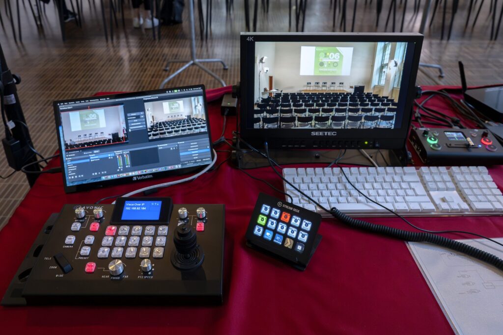 Technik für Videoproduktion und Präsentation